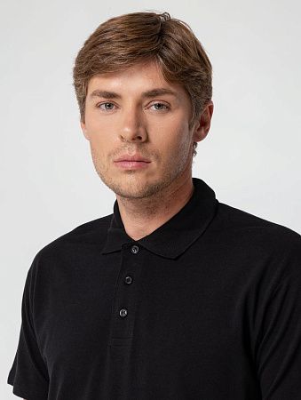 Рубашка поло мужская Summer 170, черная, размер XXL