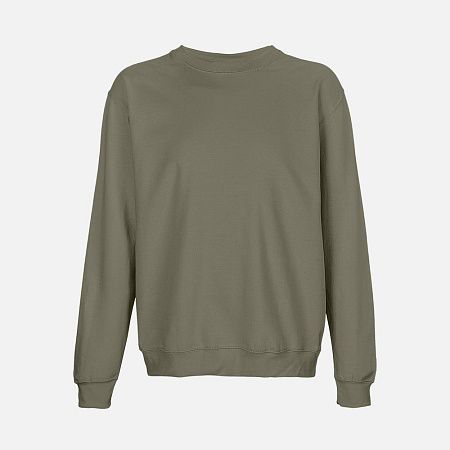 Свитшот унисекс Columbia, темный хаки, размер M