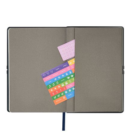 Ежедневник Ин Велюр (In Velour) недатированный, черный