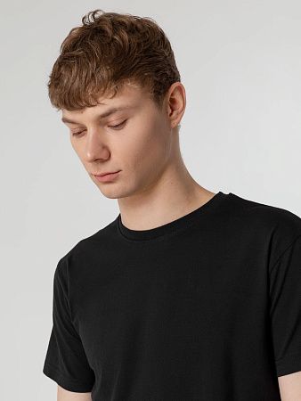 Футболка унисекс T-Bolka 160, черная, размер 3XL