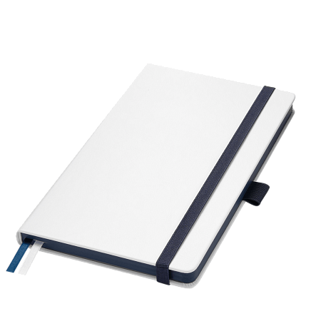 Ежедневник Арктик (Arctic) недатированный, белый/синий