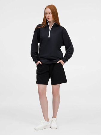 Свитшот на молнии Morfiss, черный, размер XL/2XL