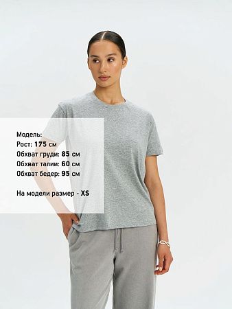 Футболка унисекс Regent 150, темно-серая, размер 3XL