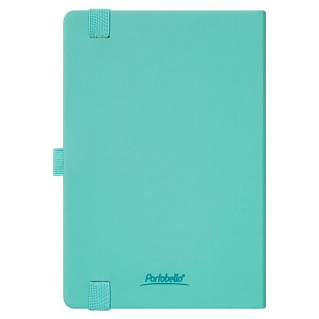 Ежедневник Alpha недатированный, серый/бирюзовый