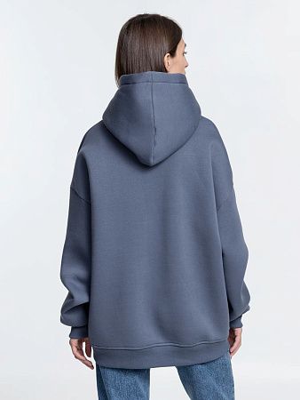 Худи Kulonga Oversize, темно-серое, размер XS/S