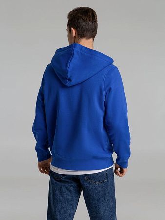 Толстовка унисекс на молнии Sherpa 280, ярко-синяя, размер XXS