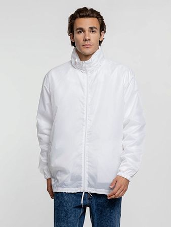 Ветровка унисекс Shift, белая, размер M