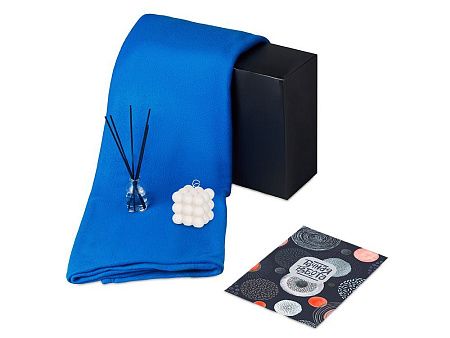 Подарочный набор «Re:y. Cocoon с пледом, свечой и диффузором