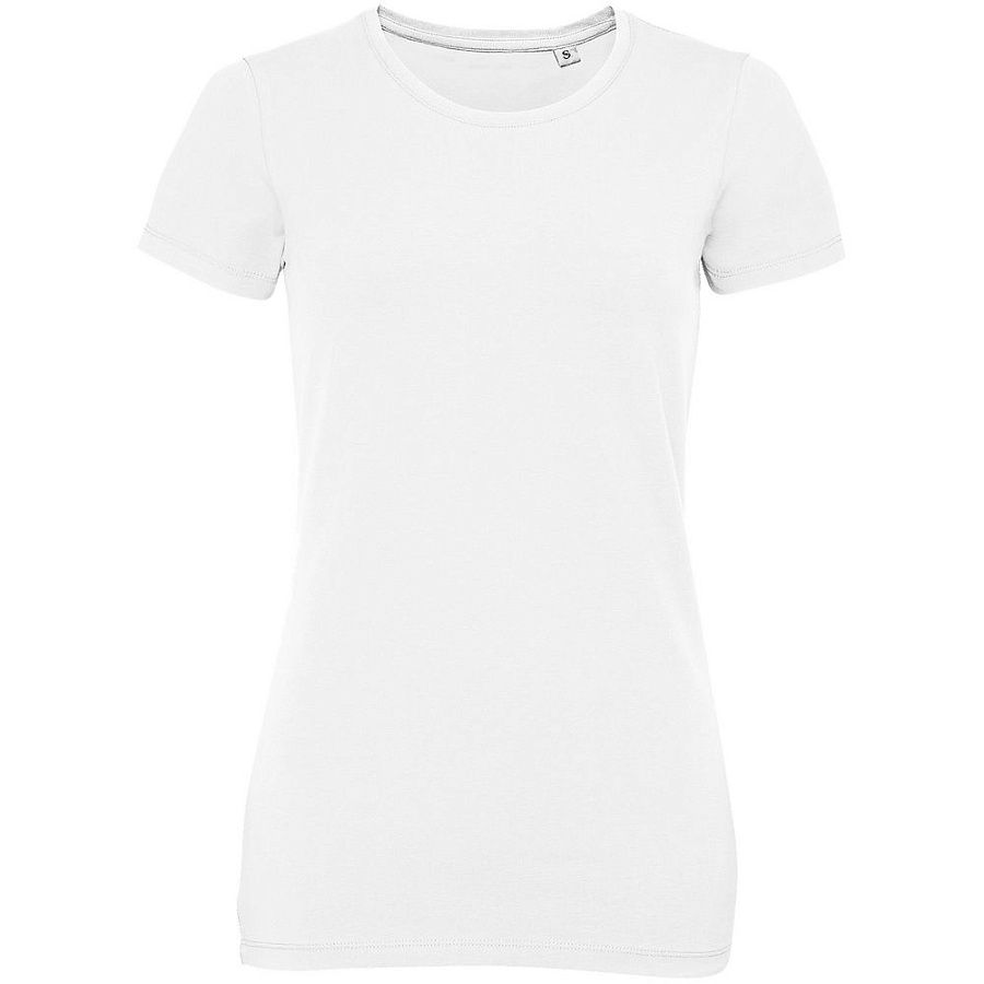 Футболка женская Millenium Stretch Women, белая под нанесение