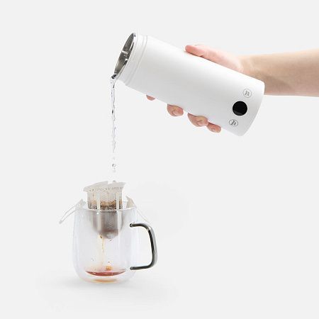 Смарт-бутылка с подогревом жидкости Hotspot, белая