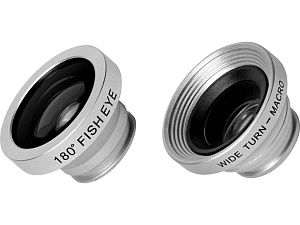 Набор линз для смартфона «Prisma», цвет: черный