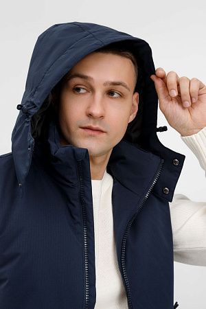 Жилет унисекс Sfera, темно-синий, размер L