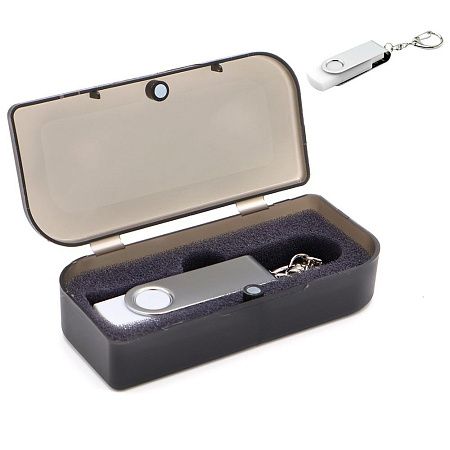 Флешка Twist 16 Гб в футляре, белая