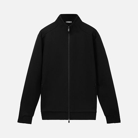 Толстовка на молнии ASTIN черная, размер XXXL