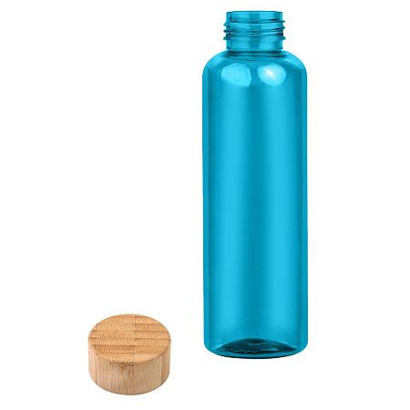 Бутылка для воды BAMBOO PET 550мл. Голубая 6264.12