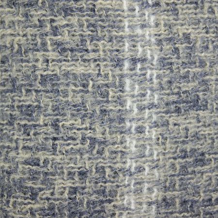 Плед акриловый Super Soft Square размер 120*160 см, темно- серый в клетку, плотность 415гр/м2