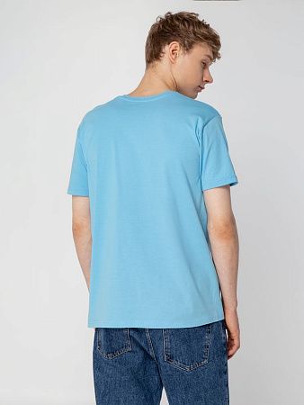 Футболка унисекс T-Bolka 160, голубая, размер XL v2