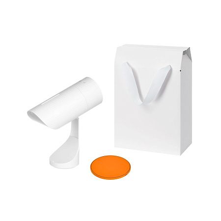 Подарочный набор Prisma, Auris, оранжевый (увлажнитель воздуха, зарядное устройство)