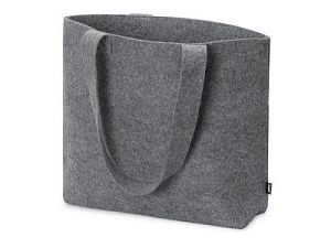 Сумка-шоппер «Stratum» фетровая горизонтальная, цвет: серый
