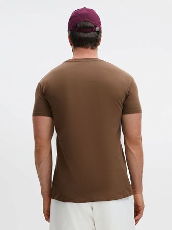 Футболка Imperial 190, коричневая, размер XXL