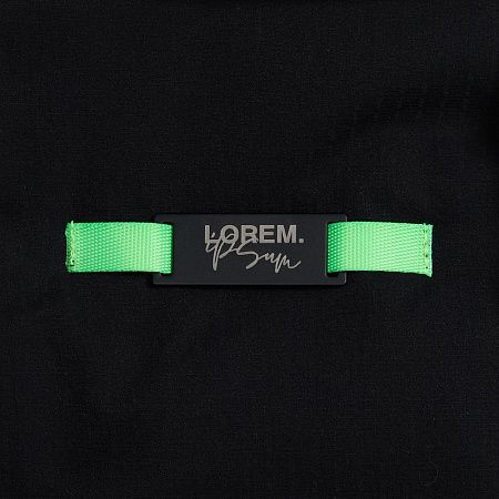 Шильдик металлический Kova, черный