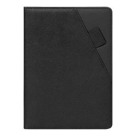 Ежедневник Smart Calabria Lafite A5, недатированный, в твердой обложке с поролоном, черный