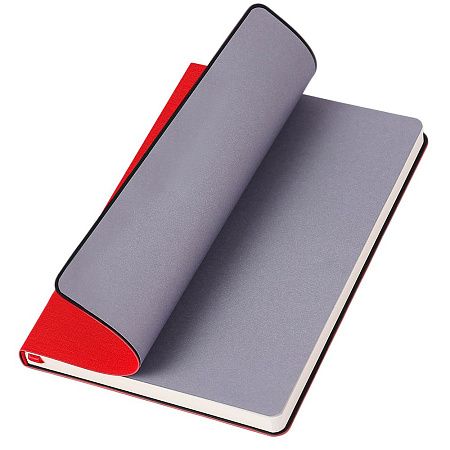 Ежедневник A5 недатированный Stefano в мягком переплёте, красный