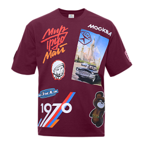 Футболка оверсайз STAN хлопок 240, 56_CCCР под нанесение