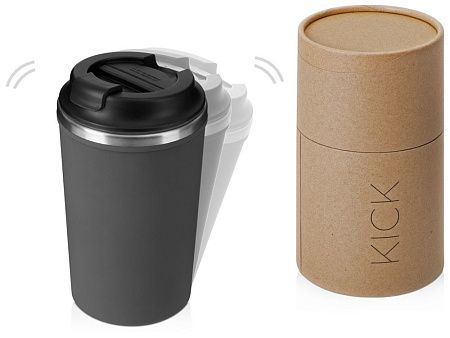 Герметичная термокружка на присоске «Kick», 350 мл