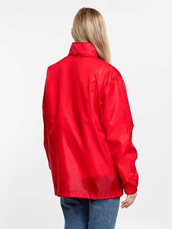 Ветровка унисекс Shift, красная, размер 3XL