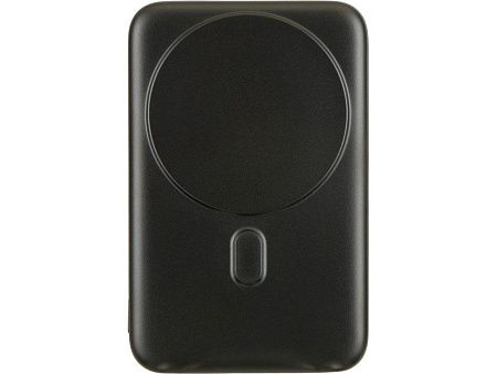 Магнитный внешний беспроводной аккумулятор «GenerIQ»,QC/PD, 10000 мАч