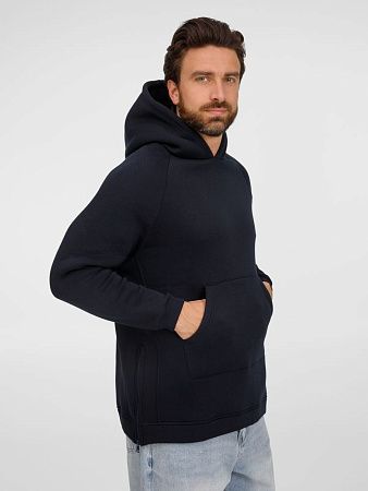 Худи унисекс оверсайз Easy Street, темно-синее, размер XL/2XL