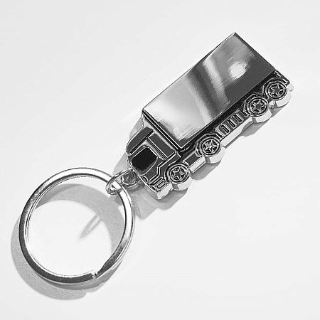 Брелок TITAN TRUCK; 5,4 x 2,7 x 0,4 см; металл