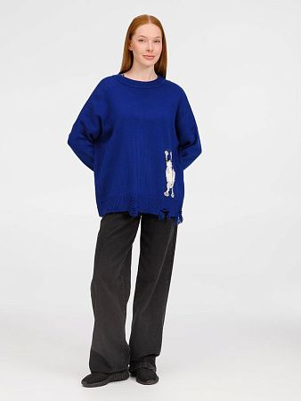 Джемпер Sharpick, темно-синий (кобальт), размер S/M