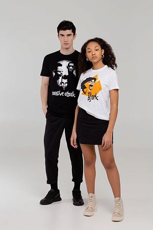 Футболка женская «Меламед. Bjork», белая, размер M