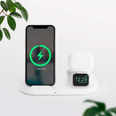 Беспроводная зарядная станция 3в1 Прайм (Prime)