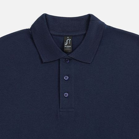 Рубашка поло мужская Prescott Men 170, кобальт (темно-синяя), размер L