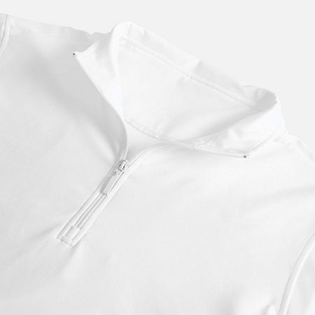 Свитшот на молнии Morfiss, белый, размер XS/S