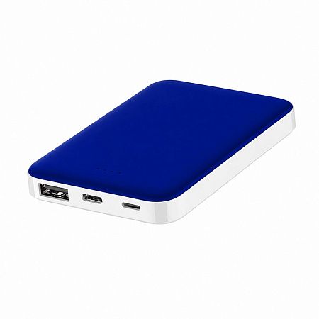 Внешний аккумулятор Fluffy, 5000 Mah, синий