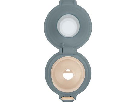 Вакуумная термокружка c кнопкой «Guard», soft-touch, 400 мл, тубус