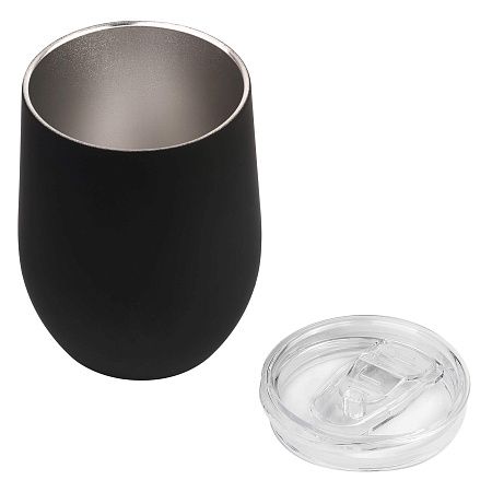 Термокружка (кофер) STEP SOFT 370мл Черная 6300.08