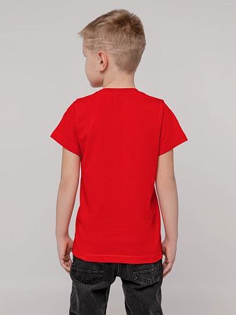 Футболка детская T-Bolka Kids, красная, размер 6 лет (106-116 см)