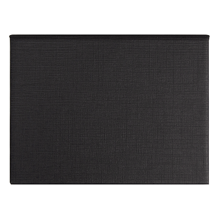 Набор цветных бумажных стикеров Stick and Smile  в твердом переплете, 100 листов в блоке,  размер 8*10,5*1,5 см, черный