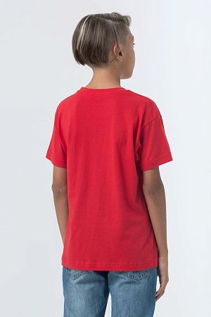 Футболка детская Regent Fit Kids, красная, размер 6 лет (106-116 см)