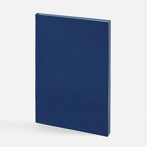 Ежедневник Flat, недатированный, синий, ver.2