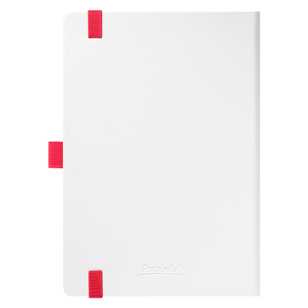 Ежедневник Arctic недатированный, белый/красный