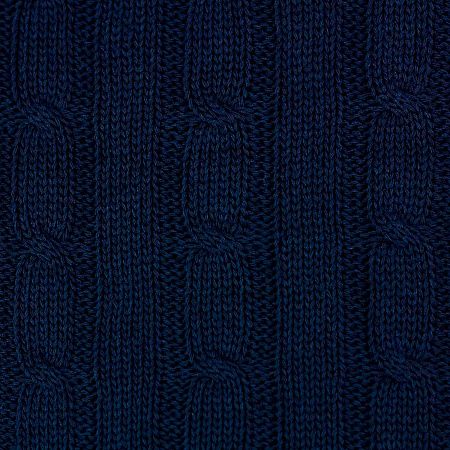 Плед Fado вязаный, синий (без подарочной коробки)