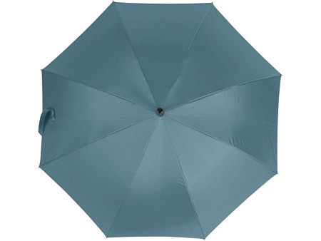 Зонт-трость Reviver с куполом из переработанного пластика