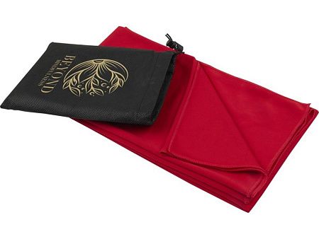 Полотенце спортивное «Lucas» из переработанного полиэстера, 50х140 см