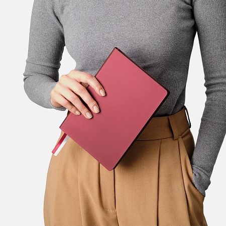 Ежедневник Мун Ривер (Moon River) недатированный, бургунди